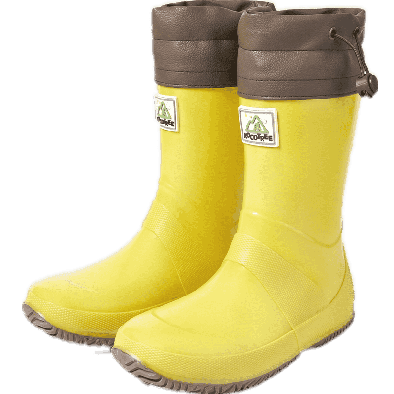 Kocotree KK Tree Kids Rain Boots Non-Slip Lightweight Boys Girls Long Rain Boots Toddler Waterproof School Shoes
