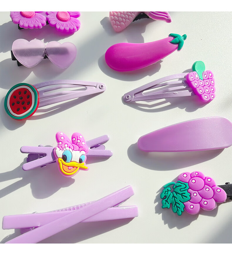 BAISHANGYITE Kids Cartoon High Elastic Hair Ties Soft Hair Bands for Girls Cute Hair Accessories 5