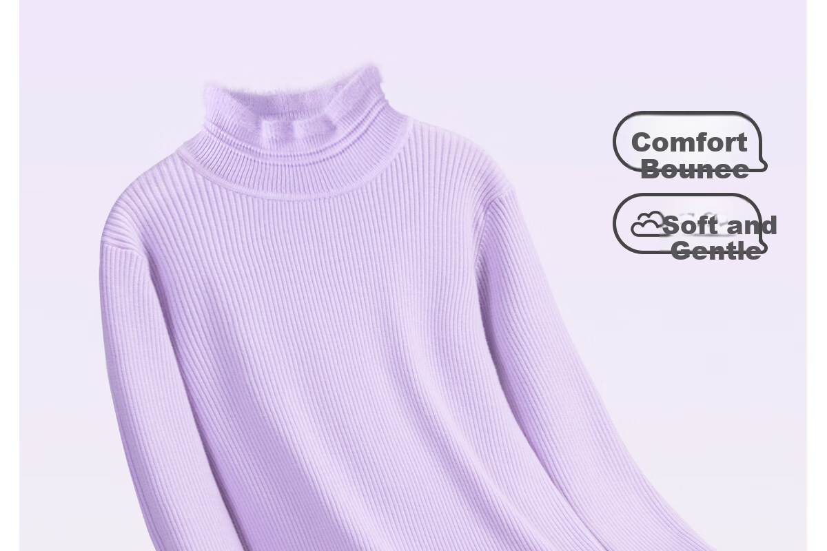 TonLion Girls Soft Skin-Friendly Warm Knit Sweater Faux Mink Fleece Pullover White 140 5