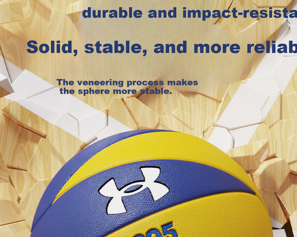 Under Armour Volleyball Training and Competition Ball for Middle School Exams, Adult and Children Soft and Hard Volleyball Size 5 9