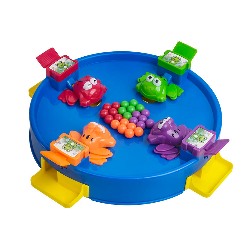 GOLDLOK Frog Eating Beans Toy, Parent-Child Interactive Game for Boys And Girls, Educational Battle Toy, Birthday Gift for Ages 3-6