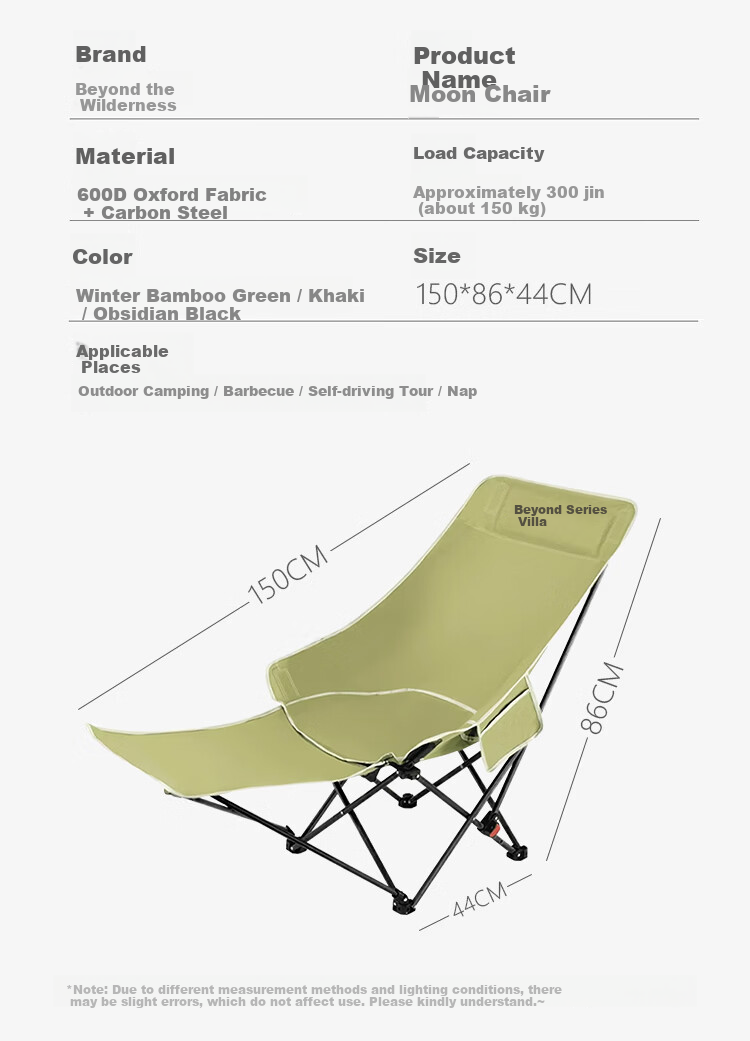 Beyond Wilderness Portable Folding Chair Outdoor Camping Foldable Small Stool Handbag Chair Metal Folding Stool Khaki 11