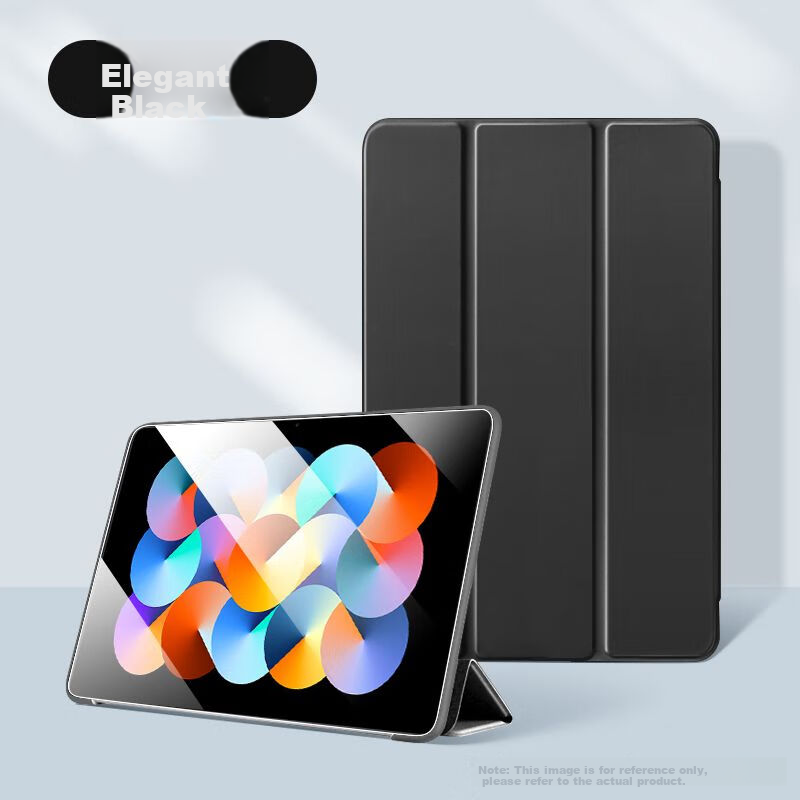 Gnoson Compatible with Redmi Pad SE 11-inch 2023 Case Xiaomi Redmi Tablet Protective Cover Foldable Full-Body Leather Smart Sleep Blue 11