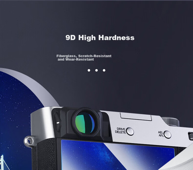 Shili Fan Fujifilm Instax Mini LiPlay Camera Tempered Glass Screen Protector Anti-Scratch Explosion-Proof AR Tempered Glass Micro Single Accessory Single Pack 2