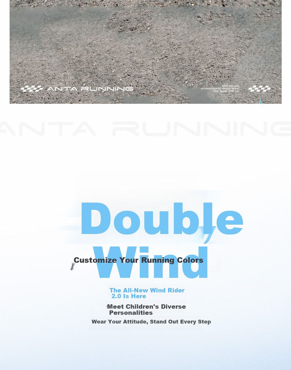 Anta Kids Wind-Resistant Running Shoes 2026 Summer Breathable Mesh Boys Sports Running Shoes A12629967 19