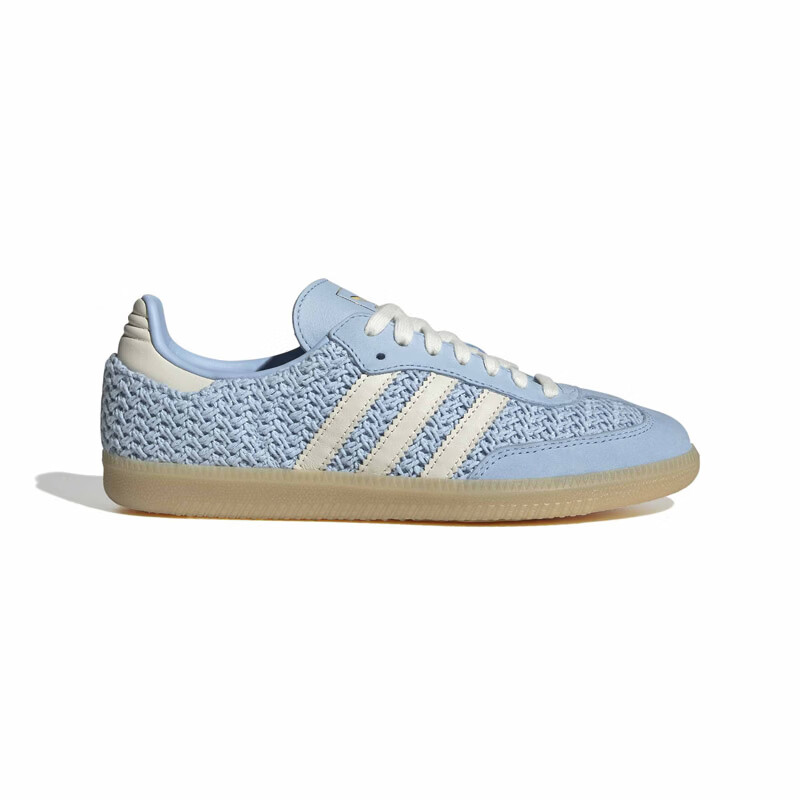 Adidas Originals Women's SAMBA OG W Casual Shoes LA7814 Pink Blue Size 38