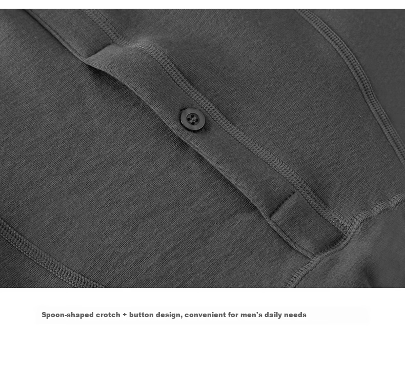 Hengyuanxiang Plus Size Thermal Pants Men Fleece Thickened Knee Protection Comfortable Loose Fit Base Layer Trousers Autumn Winter 17