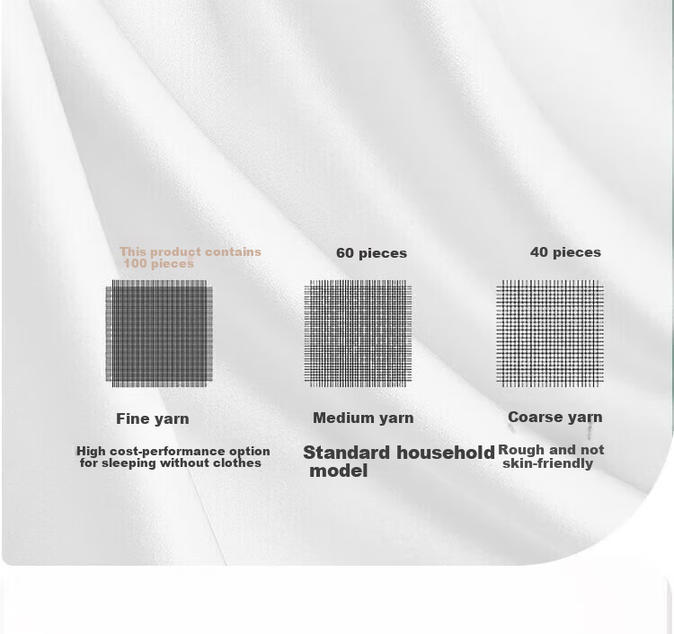 Ran Brand Pure Cotton Quilt Cover Single Piece 100-Count Cotton Duvet Cover Hotel White Quilt Cover 1.5m Double Bed 180x200cm 9