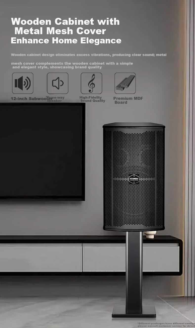 HYUNDAI K960 Home KTV Sound System Full Set Three-Way Home Theater Karaoke Singing Equipment 3