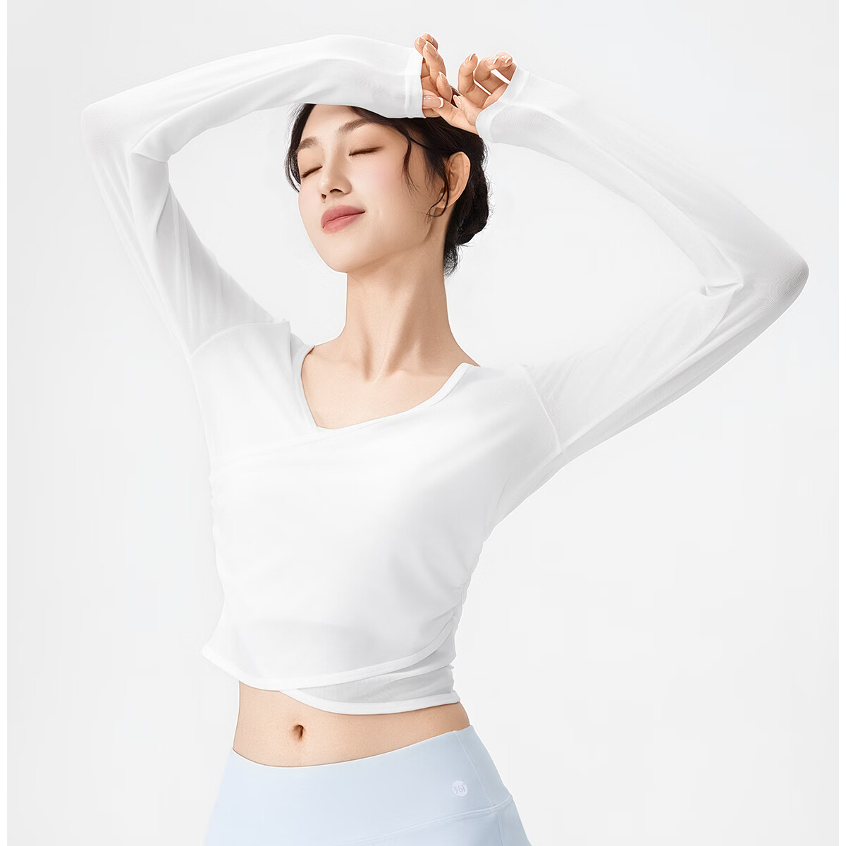361° Women's Yoga Cover-up Summer Outerwear Long Sleeve Sports Top Premium Dance Pilates Training Shirt 16