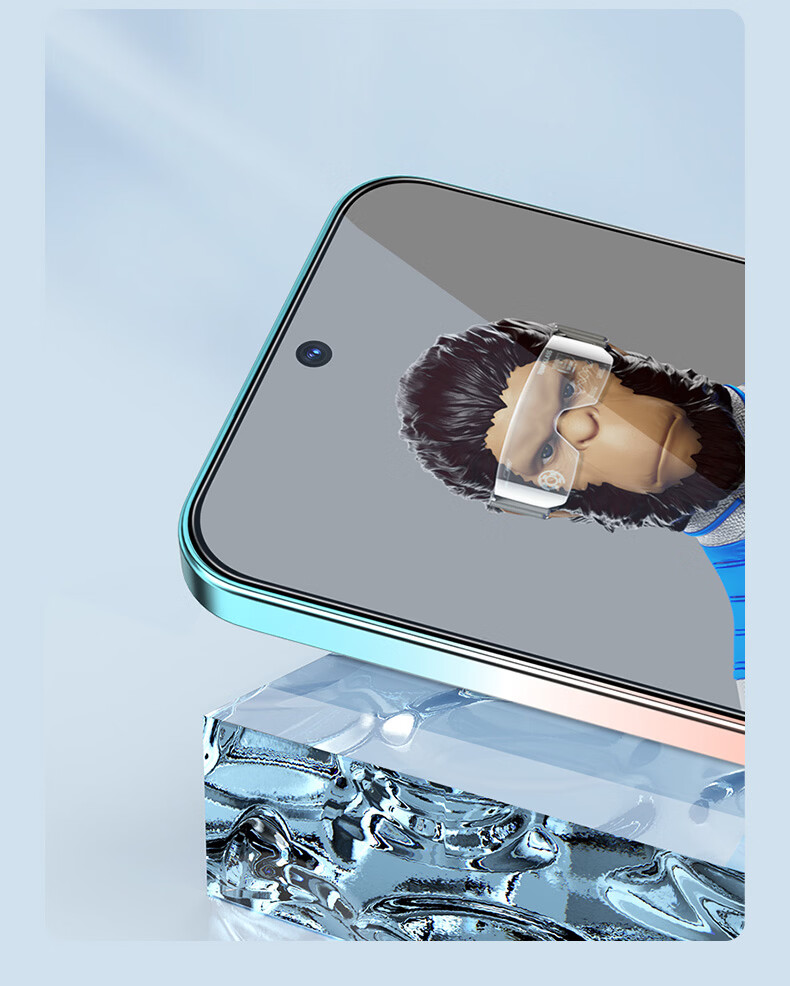 Mr. Blue Gorilla [Zeiss T* AR-like Anti-Reflective Magnetic Sputtering] Tempered Glass Screen Protector for Huawei Pura90pro 90pro/Pura70/80 Anti-Fingerprint Dust-Free Instant Adhesive Film 12