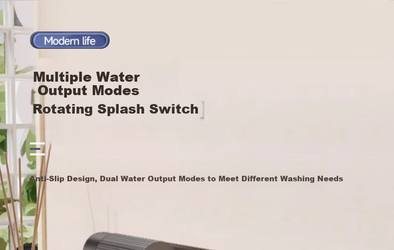 Baihan Faucet Basin Washbasin Faucet Bathroom Hot and Cold Two-in-One Mechanical Arm Basin Faucet 6
