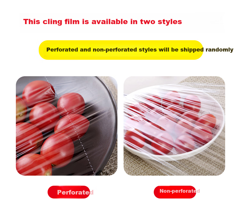 Jiecheng Disposable PE Cling Film 30cm*15m Value Pack 3