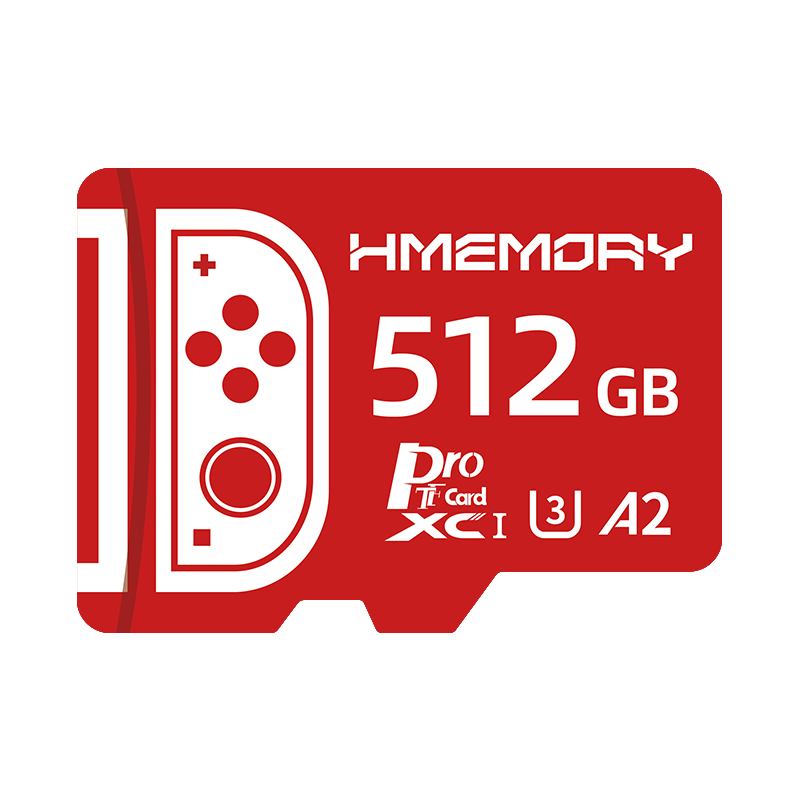 Huacun 512GB High-Speed Memory Card for Nintendo Switch 3DS NS Game Console TF Card Steam Handheld SD Card