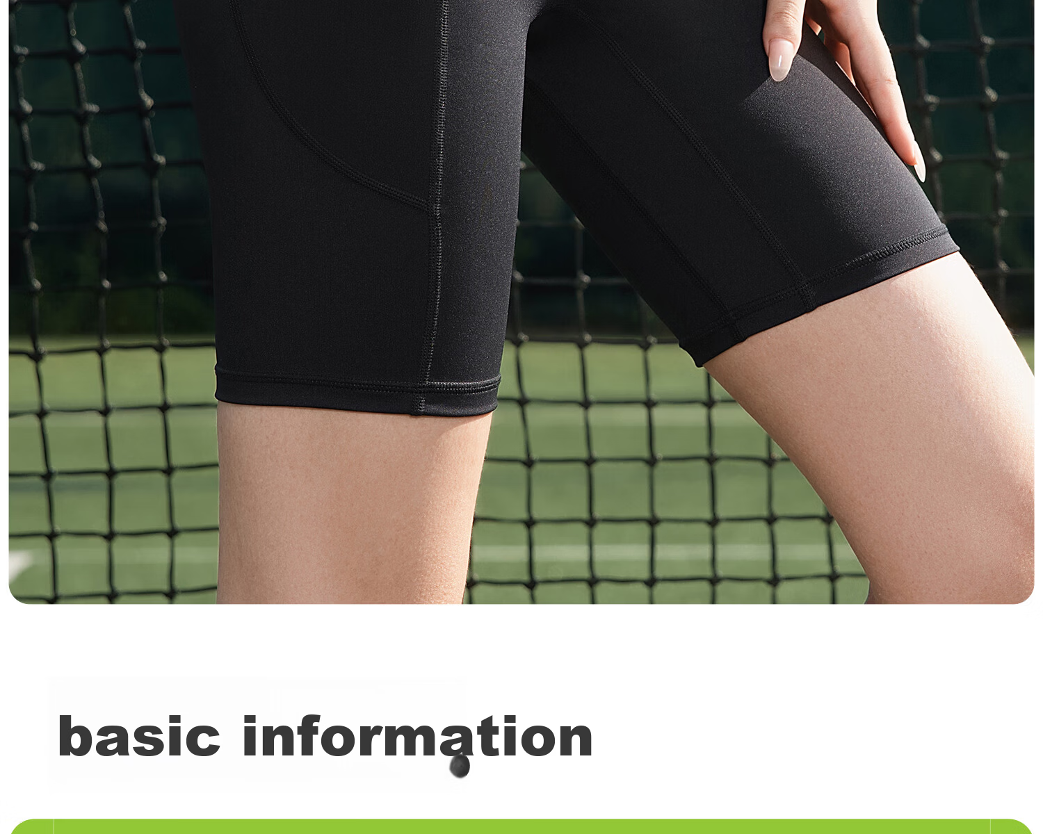 361° Women's Sports Fitness Shorts Badminton Tennis Cycling Outdoor Running Hip-Lifting Slimming Mid-Length Shorts 22