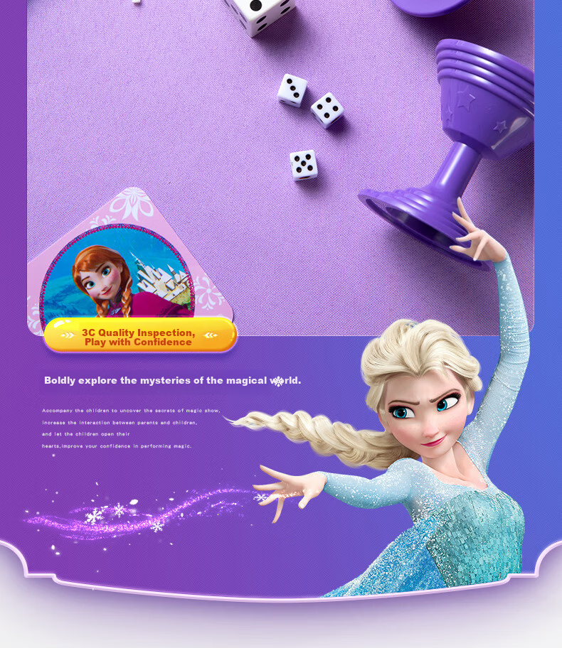 MOFAHUI Disney Magic Toy Prop Set Gift Box Creative Toys for Elementary Students Children's Festival Christmas Gift for Boys 12