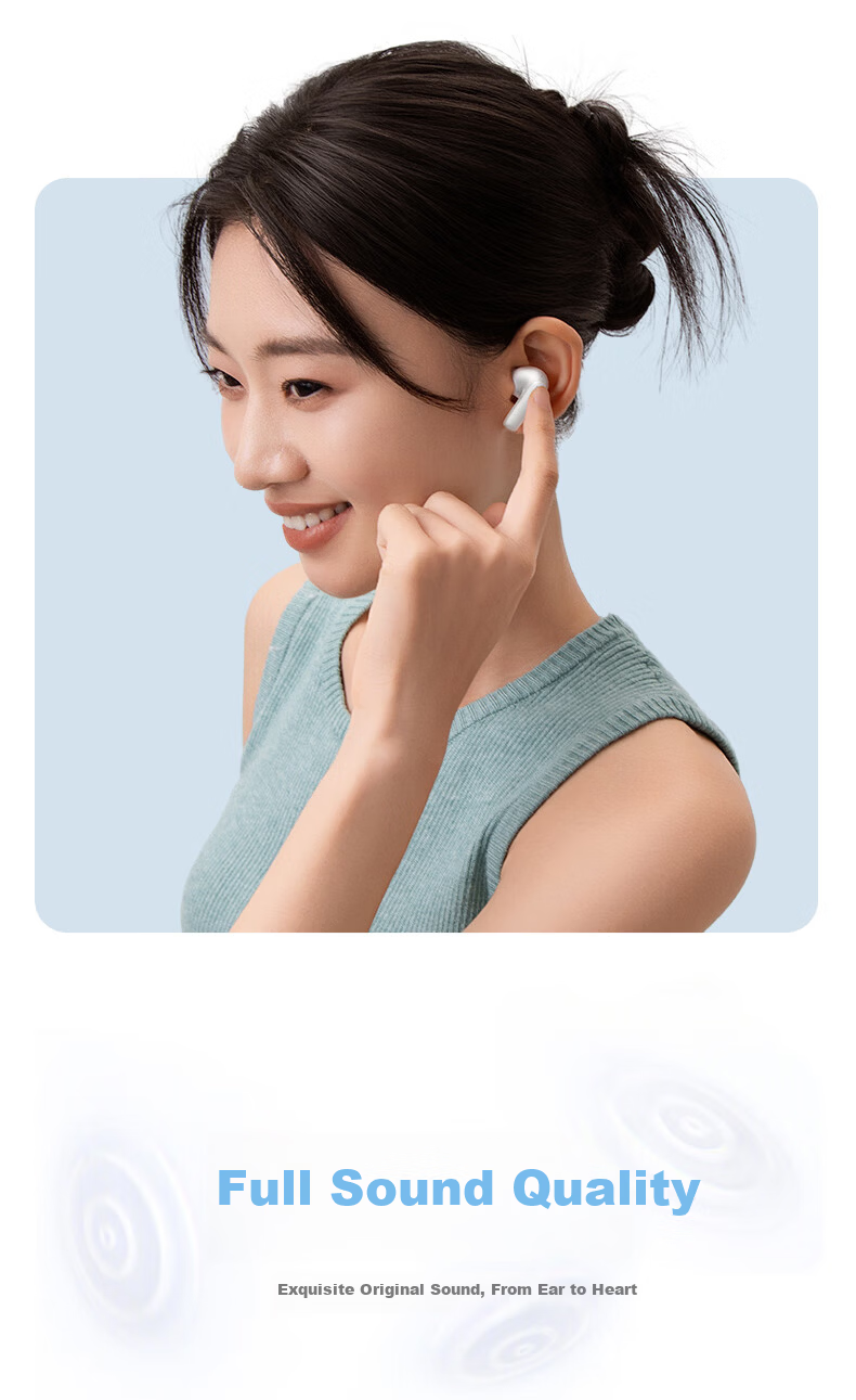 BASEUS BP1 NC In-Ear True Wireless Bluetooth Earphones Deep Noise Cancellation Long Battery Life Custom Touch Control Compatible with Apple iPhone 17 Huawei Vivo Phones Gift 8
