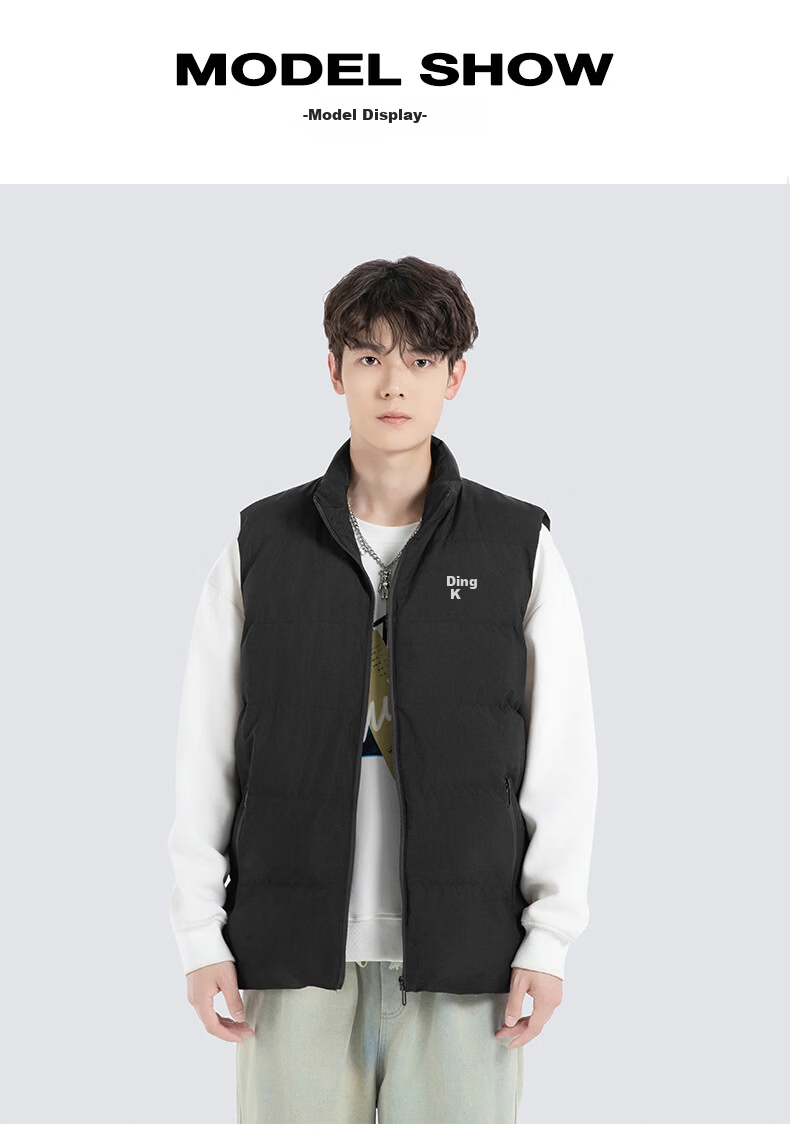 Warrior Men's Winter Thickened Warm Cotton Jacket Hooded Puffer Coat Outdoor Sports Cotton-Padded Coat 19
