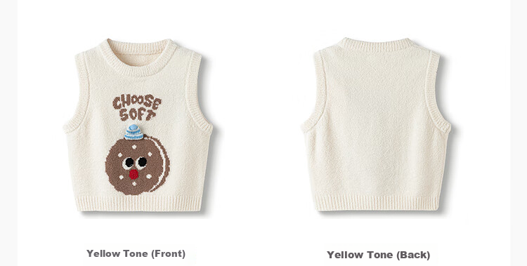 BALABALA 【Naipupu IP】balaOne Kids Vest Children's Winter Warm Vest Girls 2025 208425171001 13