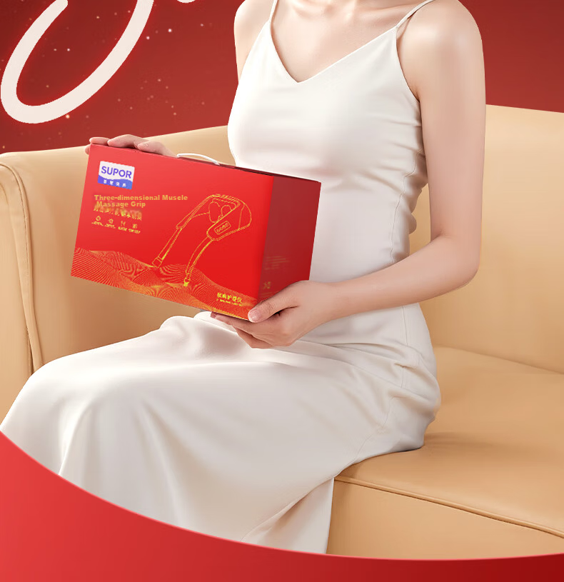 SUPOR [Mid-Autumn Festival Gift] Neck Massager Shoulder And Neck Massage Device Trapezius Muscle Shoulder Neck Back Office Gadget Practical High-End Birthday Gift for Parents Elderly 3