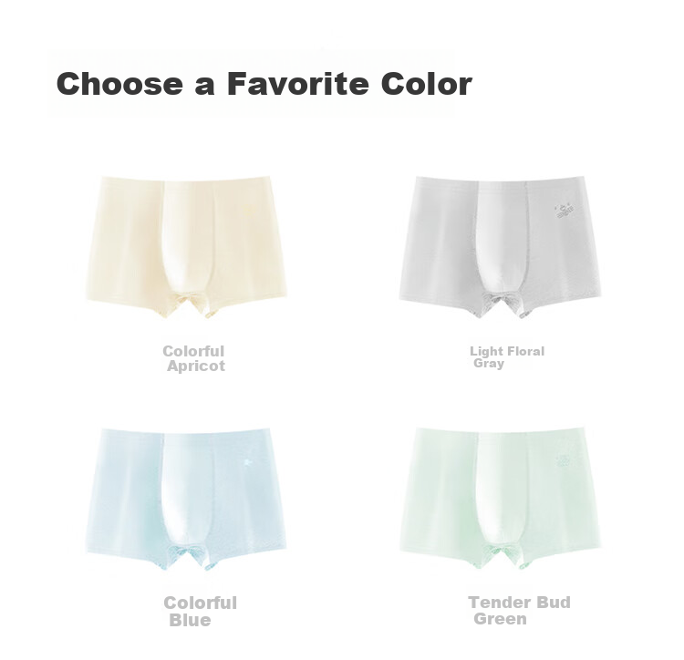 Hodo Boys' Children's Underwear Mid to Large Size Developmental Period Boxer Briefs Pure Cotton Antibacterial Comfortable Breathable Class A Cotton 4-Pack 9