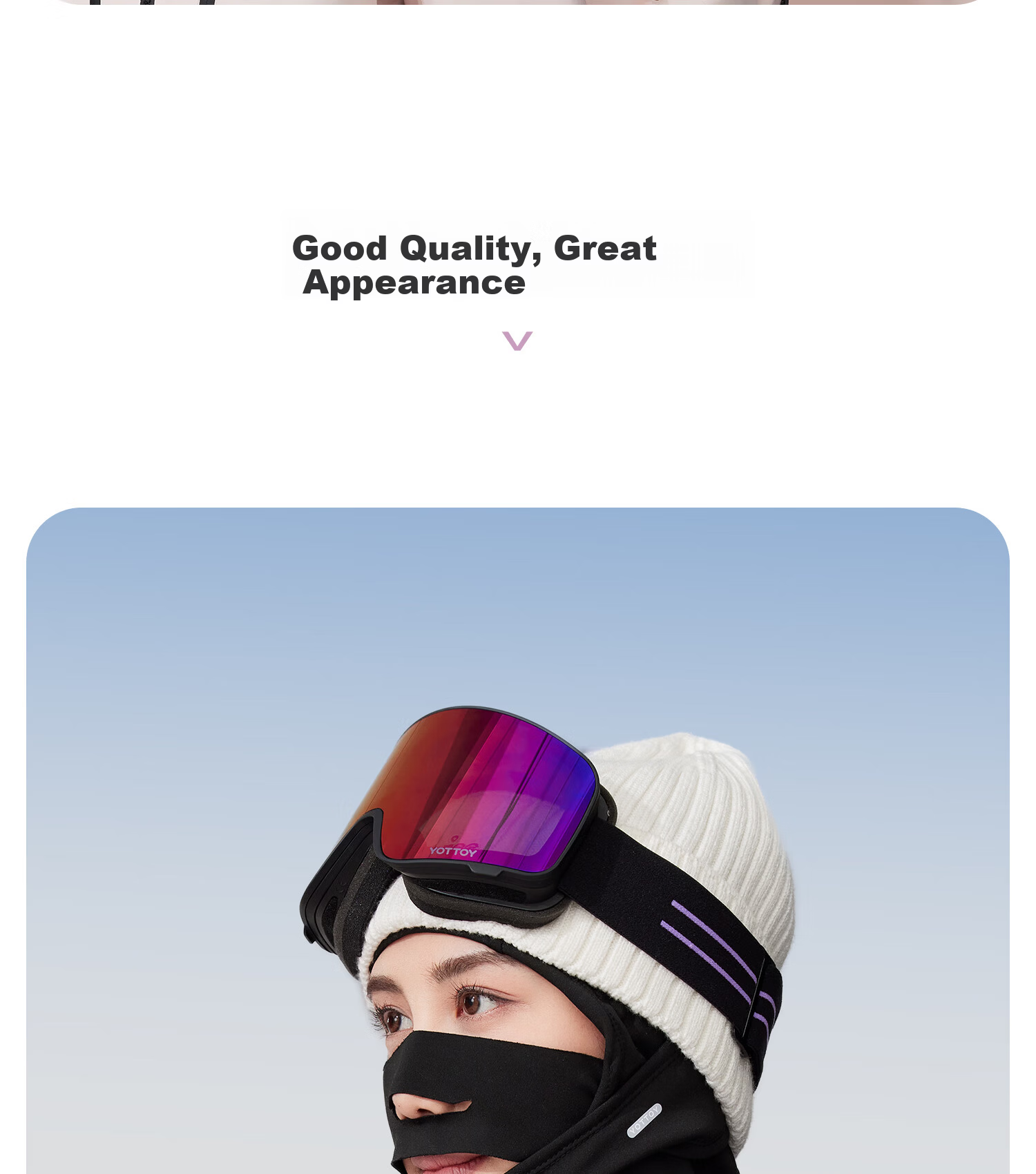 Yottoy Ski Mask Face Cover Unisex Outdoor Mountaineering Cycling Autumn Winter Windproof Warm Ski Gear Non-Slip Headband Style 24