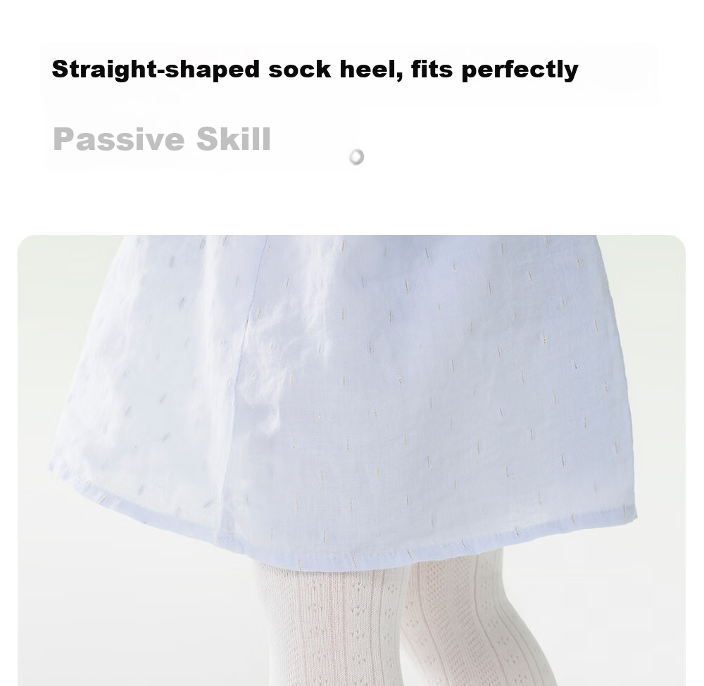 Betis Girls' Summer Pantyhose Baby Leggings Infant Thin Mesh Footed Tights Children's Socks 22