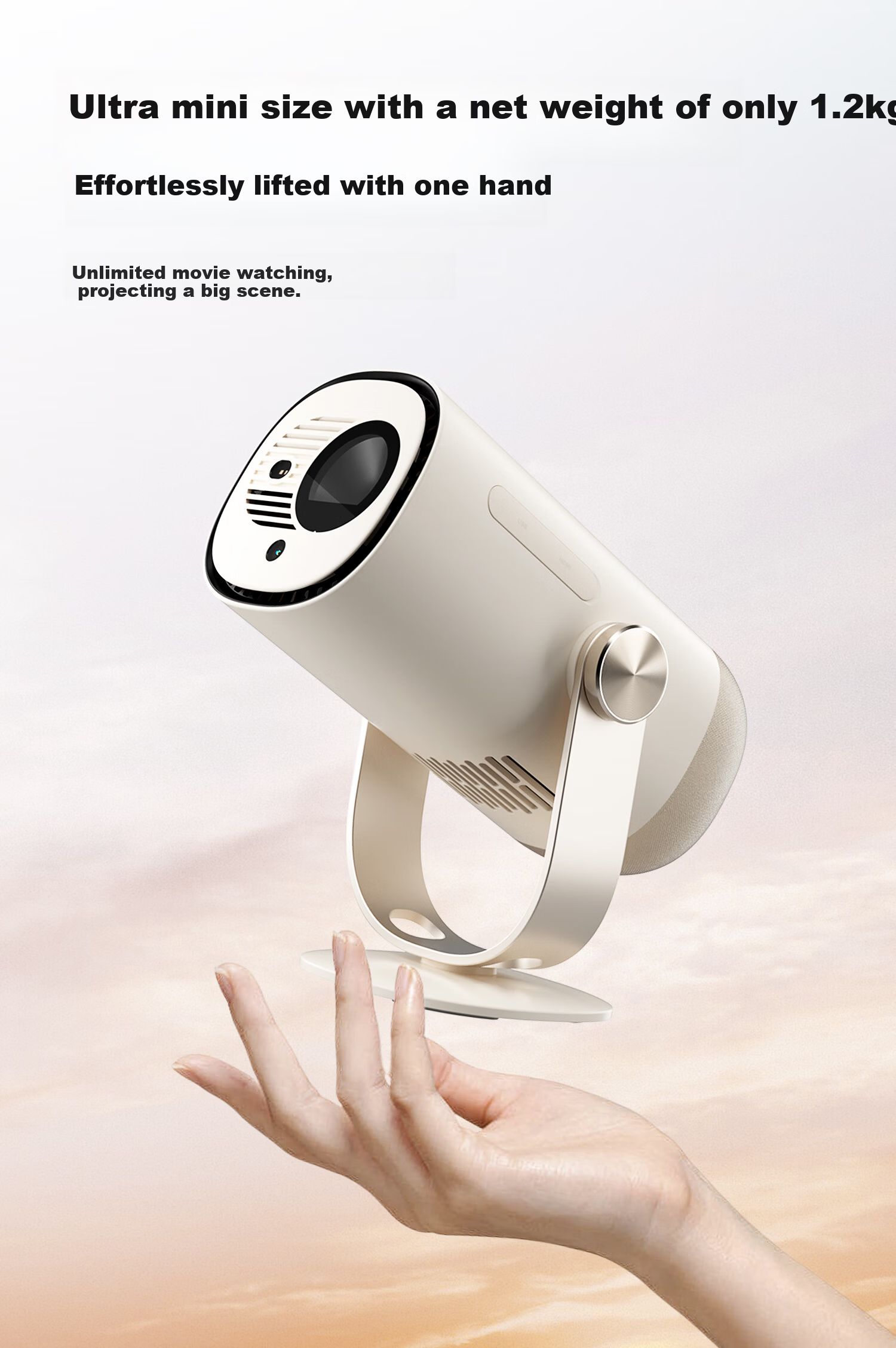 Dangbei Smart2 Projector Home Use HD Portable PTZ Projector Affordable Smart Home Theater National Subsidy (Mijia Connected Atmosphere Speaker) 5