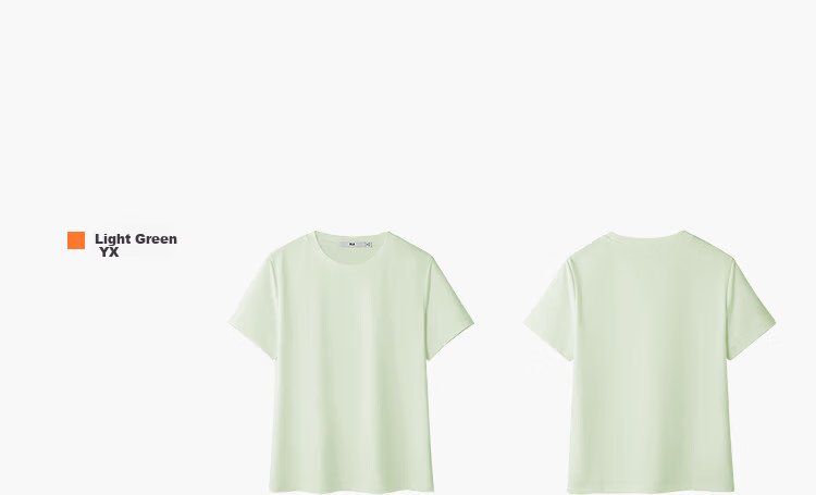 HLA Hailan Home Women's Soft Breathable Textured Short Sleeve T-Shirt 8