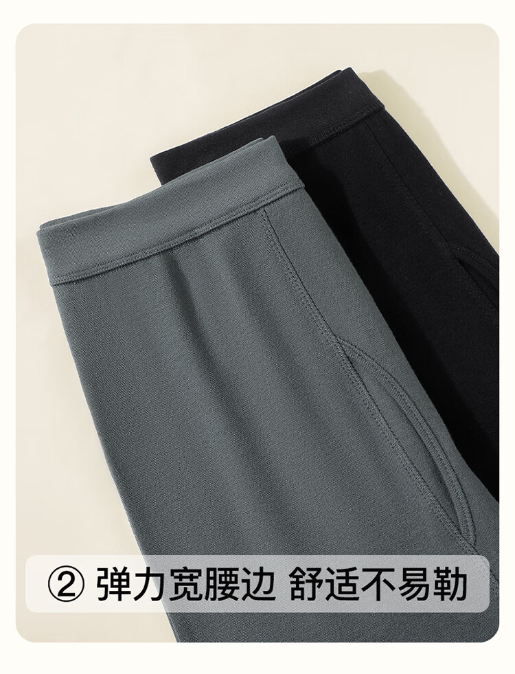 LangSha Autumn Underwear Set, Pure Cotton Men's Thin Style, New Fall And Winter Product, Cotton Undershirt, Antibacterial And Anti-Mite Base Layer, Thermal Underwear Set 16