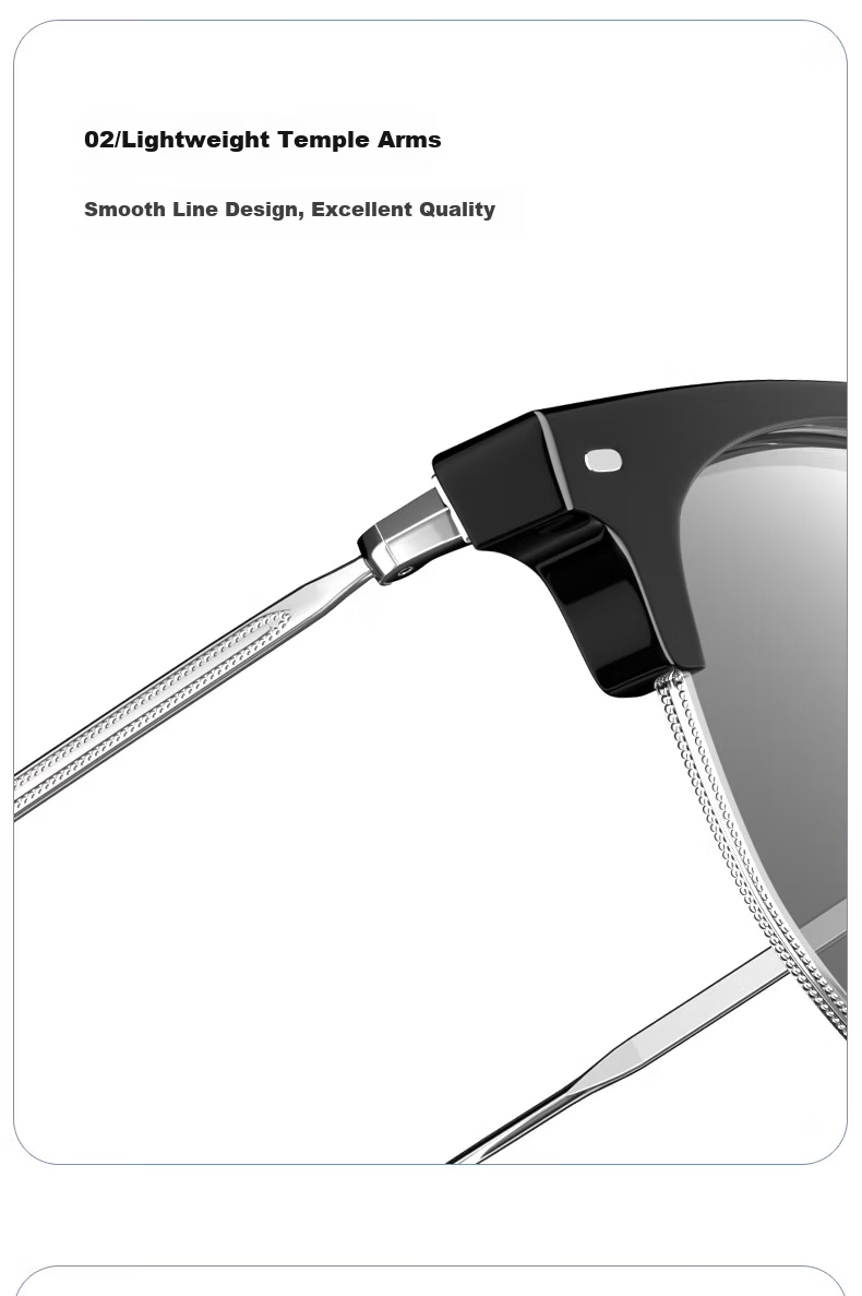 CAPONI Pure Titanium Polarized Sunglasses for Men And Women, Outdoor Driving Glasses, Fashionable UV Protection And Sun Protection Eyewear 11