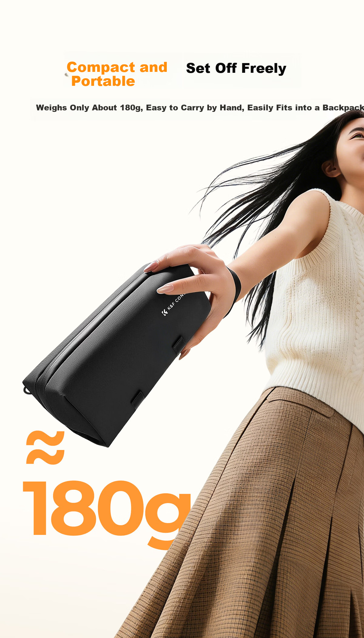 Zhuoer [Over 100,000 Sold Online] Compatible with DJI Pocket 4P/4/3, Hishin Luna Storage Bag Accessory, Protective Case for Travel, Portable Bag for Action 6/5pro/4 11