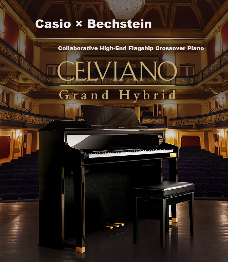 CASIO Digital Piano PXS3100 Black Smart Touchscreen 88-Key Weighted Hammer Graded Solo + Portable X-Stand Model 1
