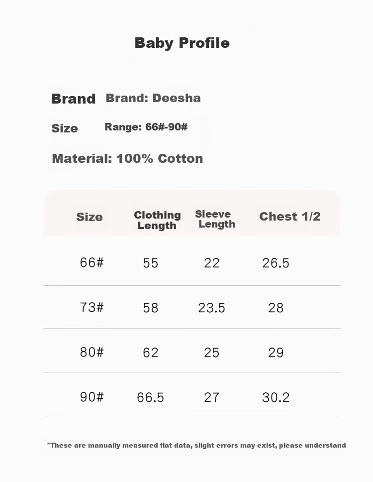DEESHA Baby Romper Newborn Spring Summer Long Sleeve Bodysuit Unisex Infant Four Seasons Cotton Clothing 4