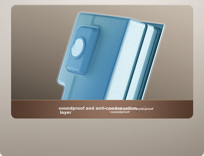 HEGII Single Large Sink Nano Air Cushion 3D Partition Stainless Steel Quick Drainage Kitchen Sink DMB192-078-SN 18