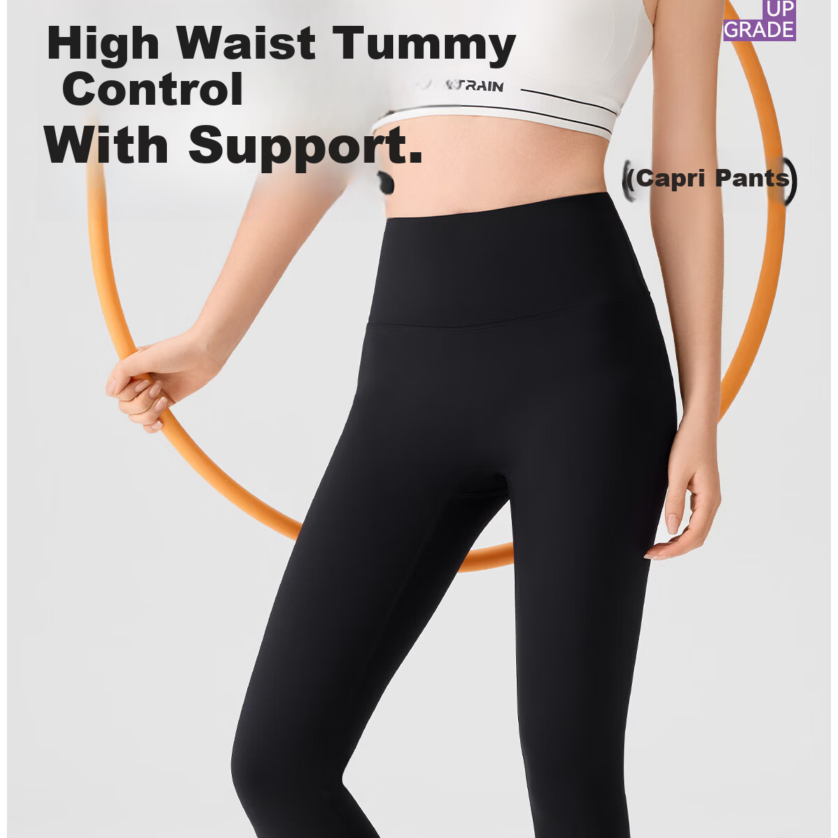 361° 3/4 Length Sports Pants 7A Grade Antibacterial Yoga Running Pants Spring Edition 2