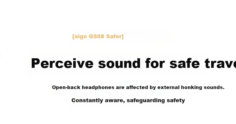 Aigo True Bone Conduction Bluetooth Swimming Earphones Open-Ear Kids Earphones 32GB MP3 Storage IP68 Waterproof Upgraded Soft Silicone Rear Hook GS08 Black 10