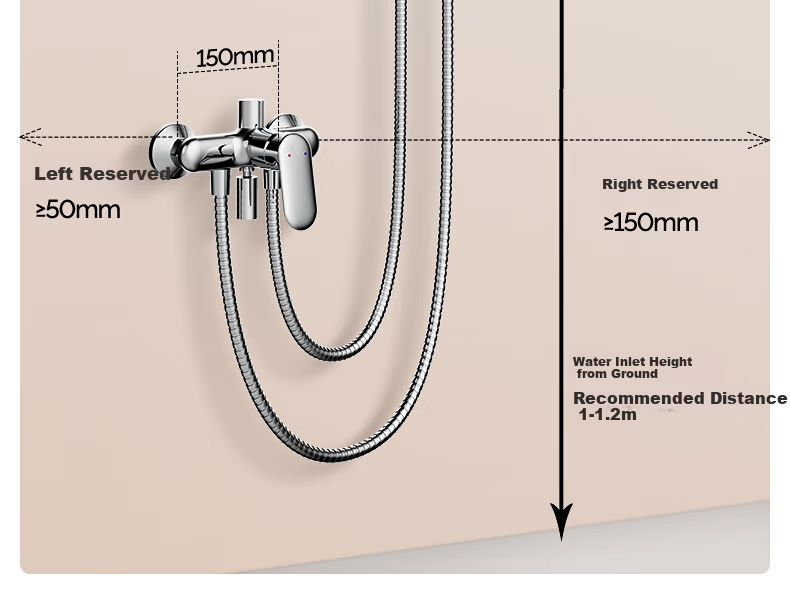JOMOO Bright Silver Integrated Lifting Silicone Descaling Three-Function Split Shower Set Spray Gun Model 35324-592/1B-1 25