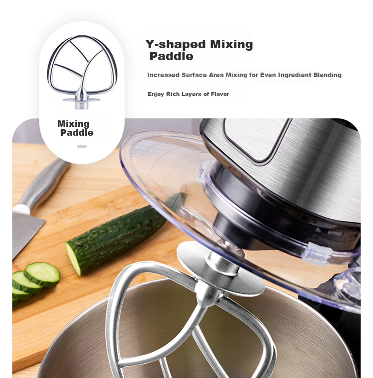 KONKA Quiet Kitchen Machine Home Dough Mixer Multifunctional Kneading All-in-One Flour Cream Mixer Fully Automatic Food Processor DC Motor 7L Large Capacity KM-911 8
