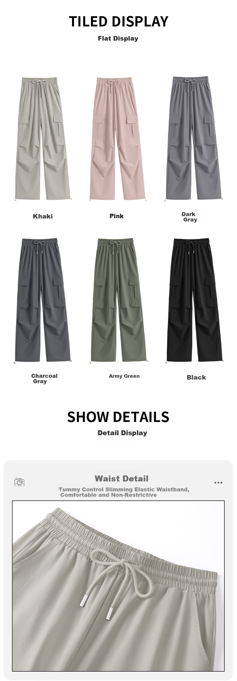 MJ STYLE Women's Workwear Straight-Leg Pants Summer 2026 Fashion Slim Fit Sporty Cool High-Waist Versatile Trousers 9