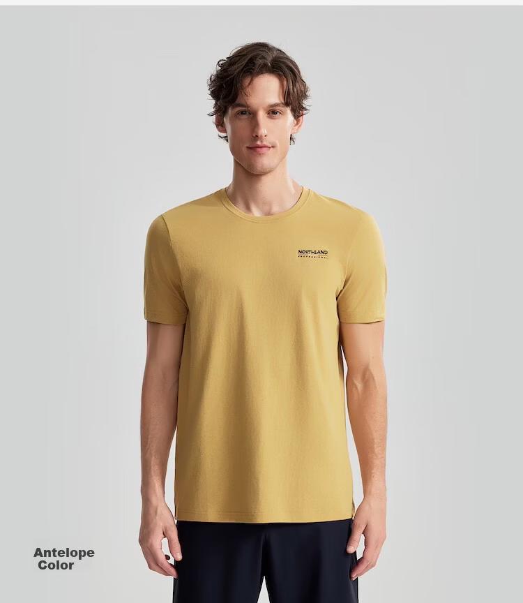 NORTHLAND Men's Crew Neck Short Sleeve T-Shirt 2026 New Outdoor Sun Protection Antibacterial Quick-Dry 17