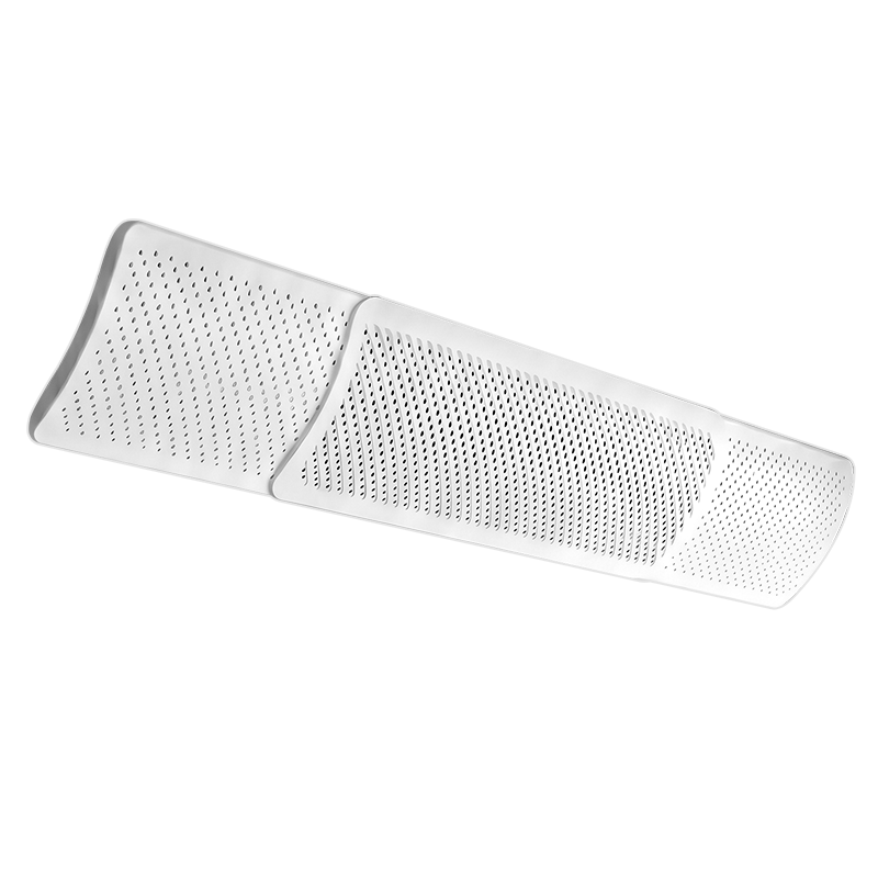Meiliya Central Air Conditioner Wind Deflector 58-94CM Air Outlet Shield Anti-Direct Blow Panel Home Side and Top Mount Universal