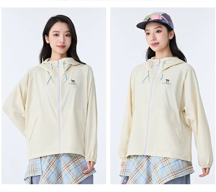 CAMEL Dilireba Same Style Original Yarn Sun Protection Jacket 2026 Spring Summer New Cool Heat-Shielding UV Protection Coat 23