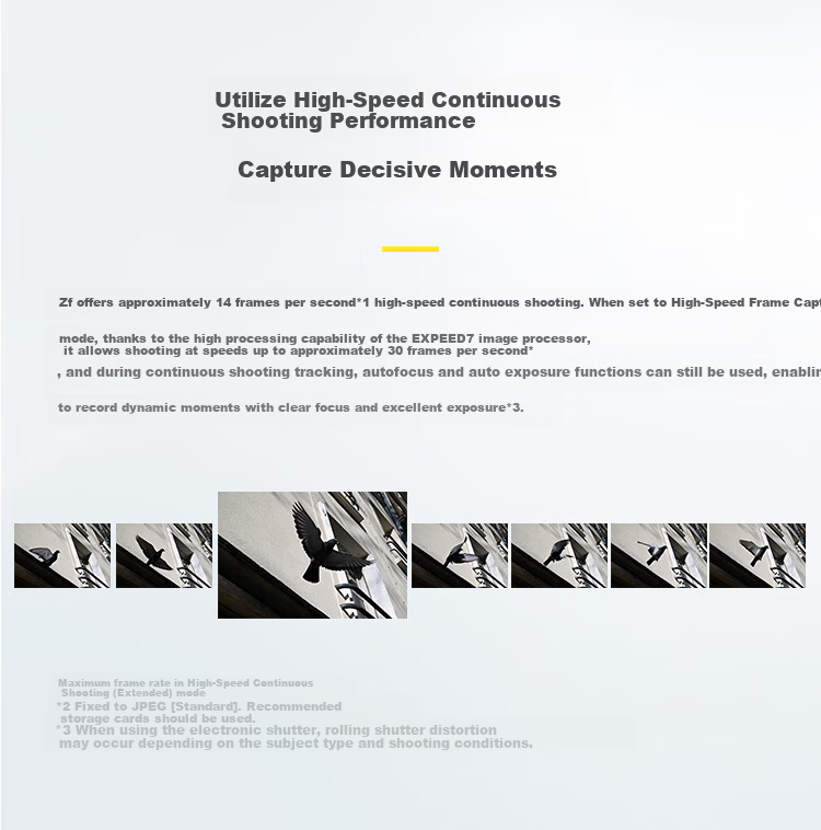 Nikon Zf 24-70mm f/4 S Full-Frame Retro Mirrorless Camera Kit Silver Body Nikon Original High-Speed Continuous Shooting 5