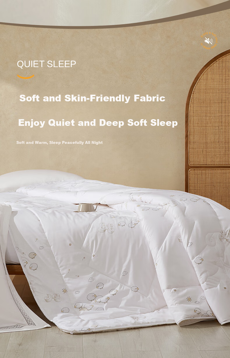 BEYOND Home Textiles Class A Antibacterial 100% Australian Imported Wool Quilt Winter Quilt Core Approx. 6.4 Jin 200*230cm 7