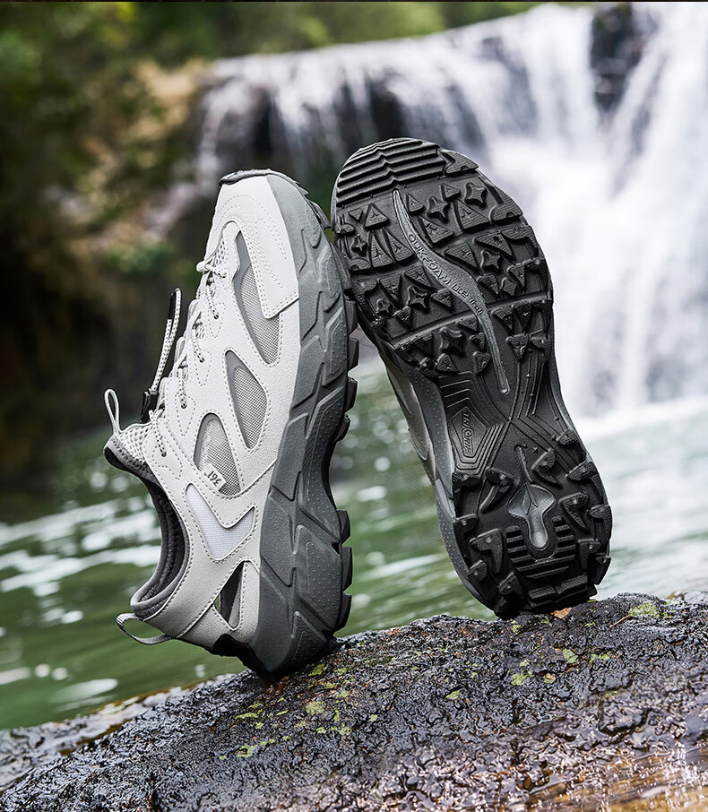 361° Men's Summer Sports Sandals Outdoor Beach Casual Soft Sole Water Hiking Shoes 672626766-3 35