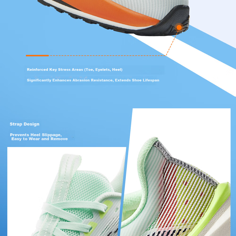 Anta Kids Jingtiao Running Shoes Boys 2026 Big Kids Running Shoes Shock Absorption 312525570H 19