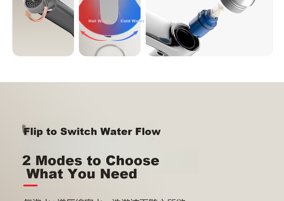 ARROW Basin Faucet Hot and Cold Water Bathroom Washbasin Faucet【15% Renewal Subsidy】 6