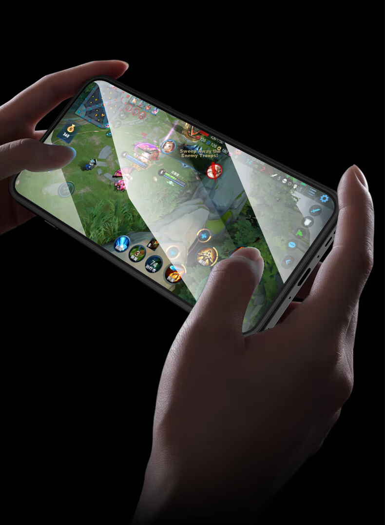 Baozou [2-Pack - Replacement Guaranteed], Tempered Glass Screen Protector for Honor X60i, Full Coverage High Definition Anti-Scratch Fingerprint-Resistant Shatterproof Film for Honor X60i Smartphone 9