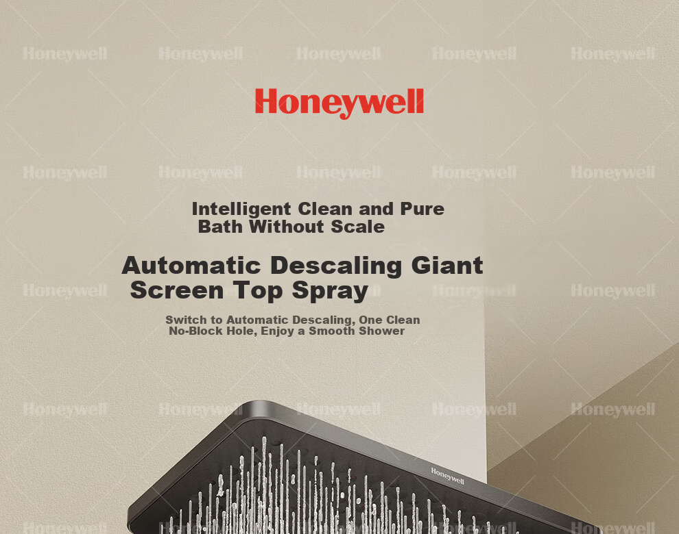 Honeywell Descaling Large Shower Head High-Pressure Single Bathroom Shower 24H0CQ 1